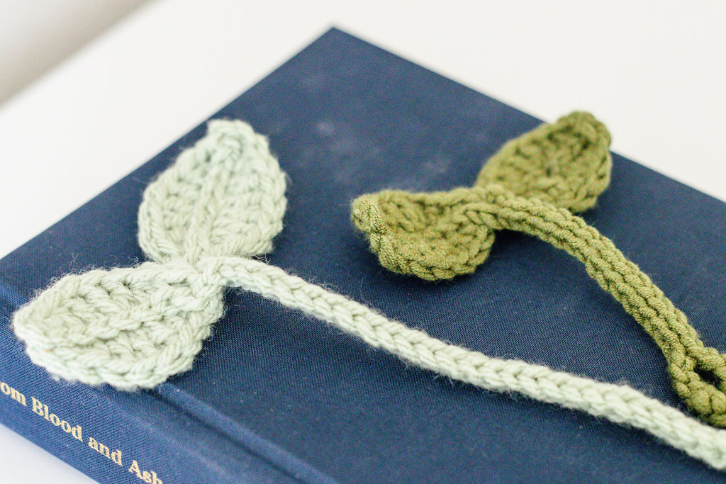 Leaf Sprout Bookmark & Cable Tie