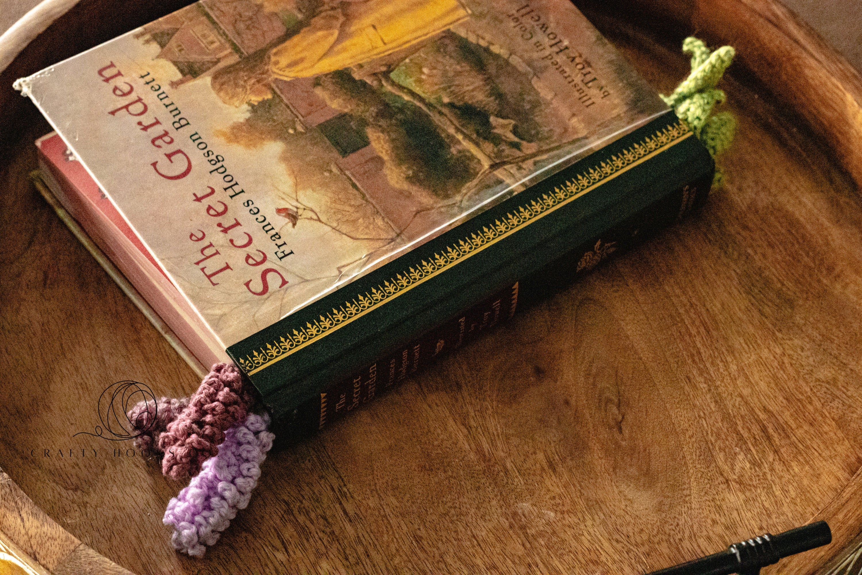 Lavender Bookmark, Crochet Bookmark, Lavender Crochet Bookmark