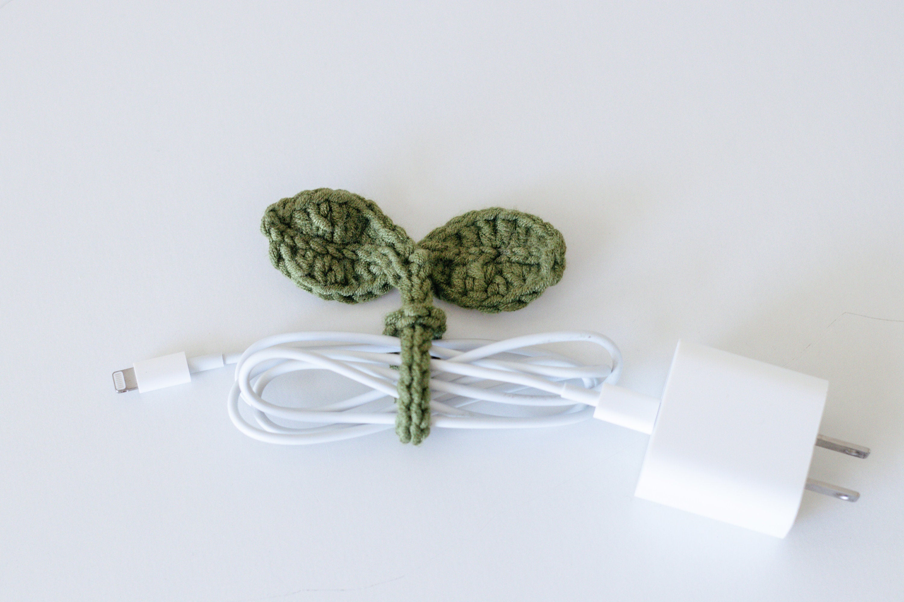 Leaf Sprout Bookmark & Cable Tie