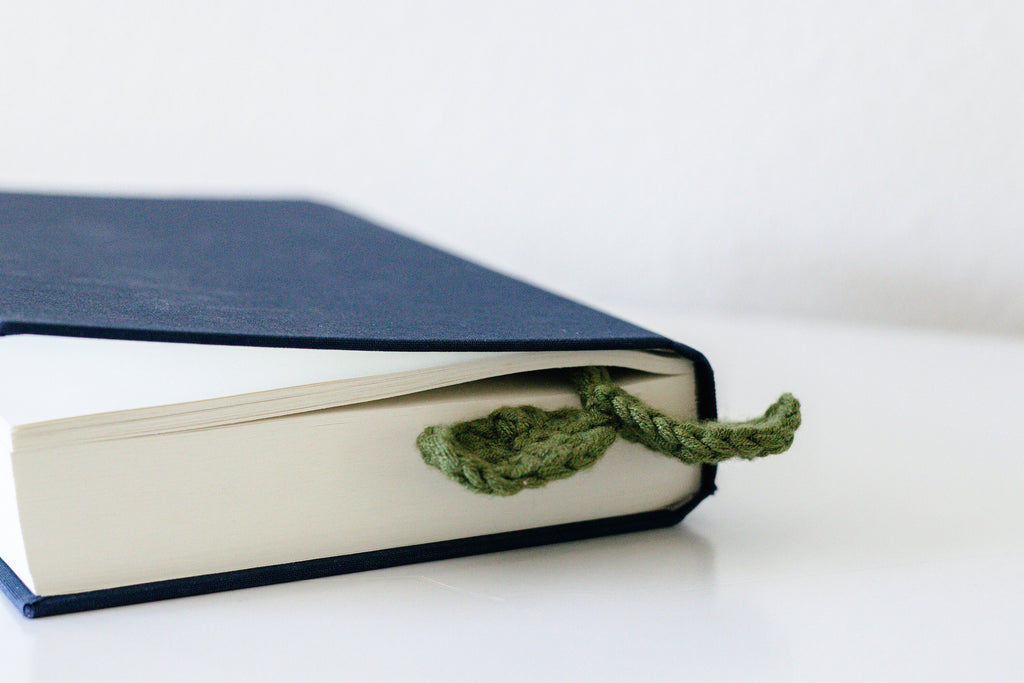 Leaf Sprout Bookmark & Cable Tie